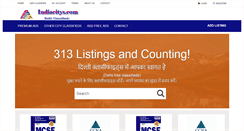 Desktop Screenshot of delhi.indiacitys.com